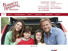 Tablet Screenshot of barrettharding.com